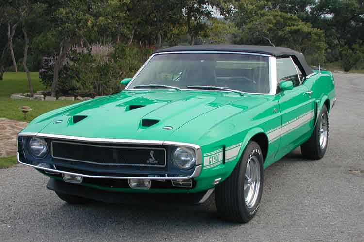 1969 GT 500 Shelby Mustang Convertible