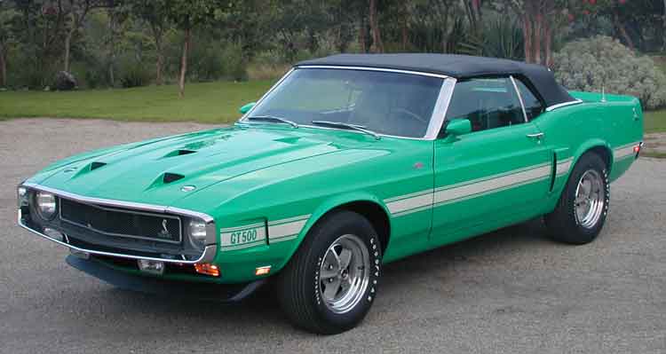 1969 GT 500 Shelby Mustang Convertible