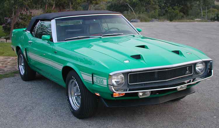 1969 GT 500 Shelby Mustang Convertible