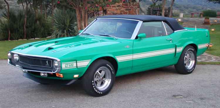 1969 GT 500 Shelby Mustang Convertible